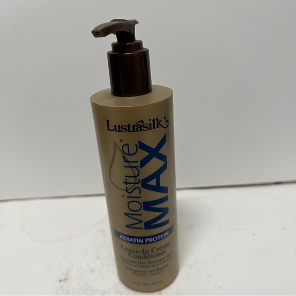Other - Lustrasilk Moisture Max Leave-In Creme Conditioner 12 OZ HTF